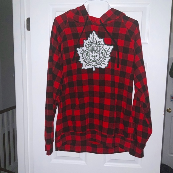 Men’s Curling Hoodie Size XL - Picture 1 of 1